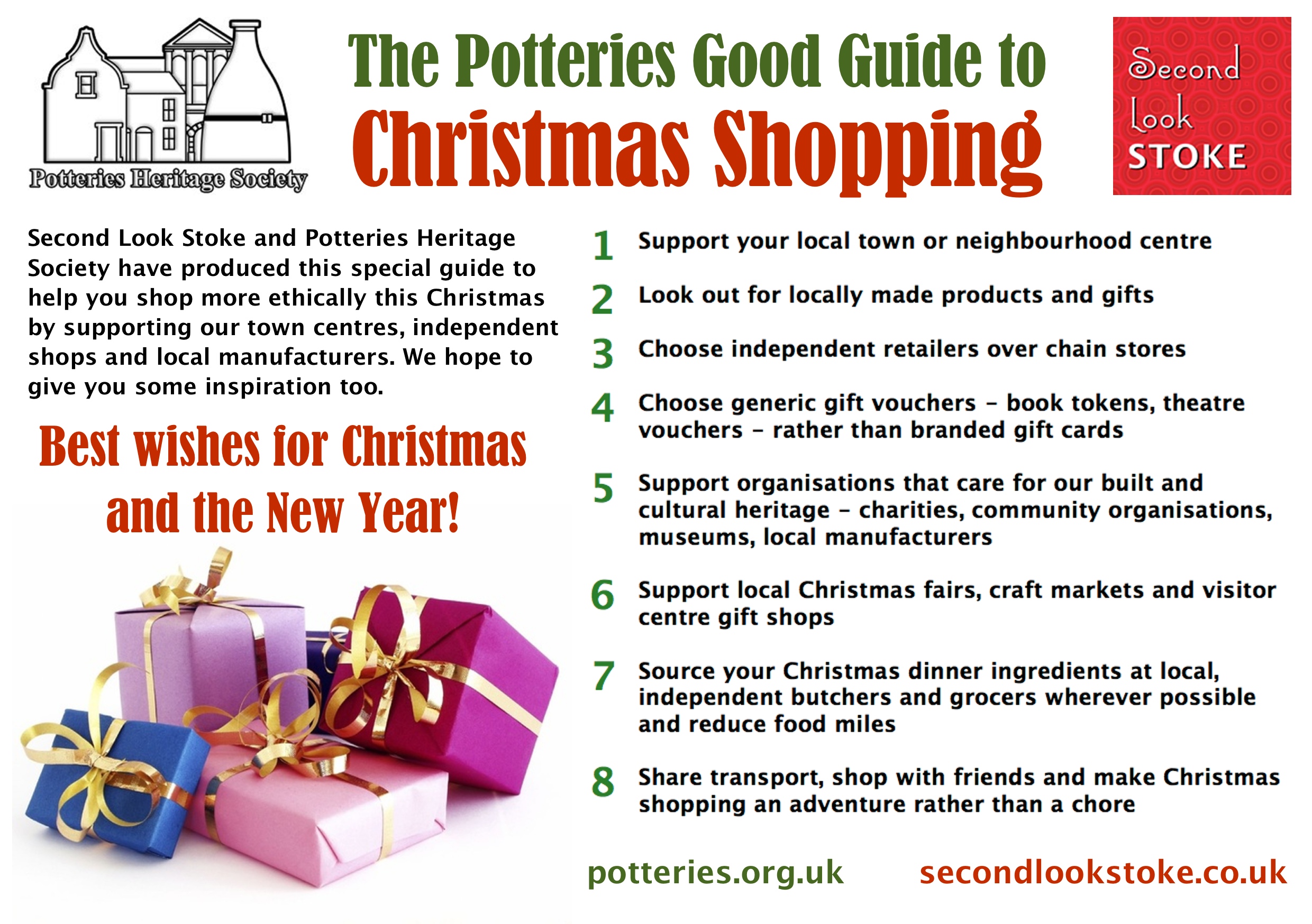 Potteries Good Guide to Christmas Shopping